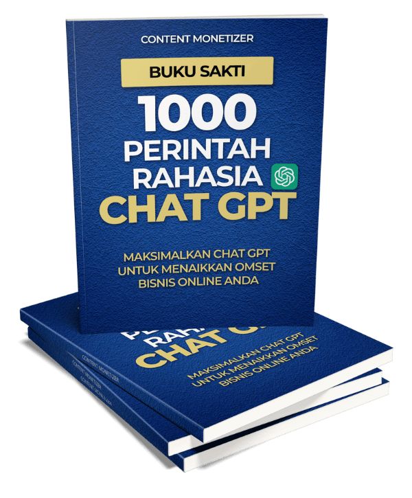 Buku Sakti 1000 Perintah Rahasia Chat GPT